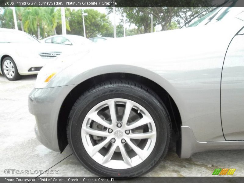 Platinum Graphite / Graphite 2009 Infiniti G 37 Journey Sedan