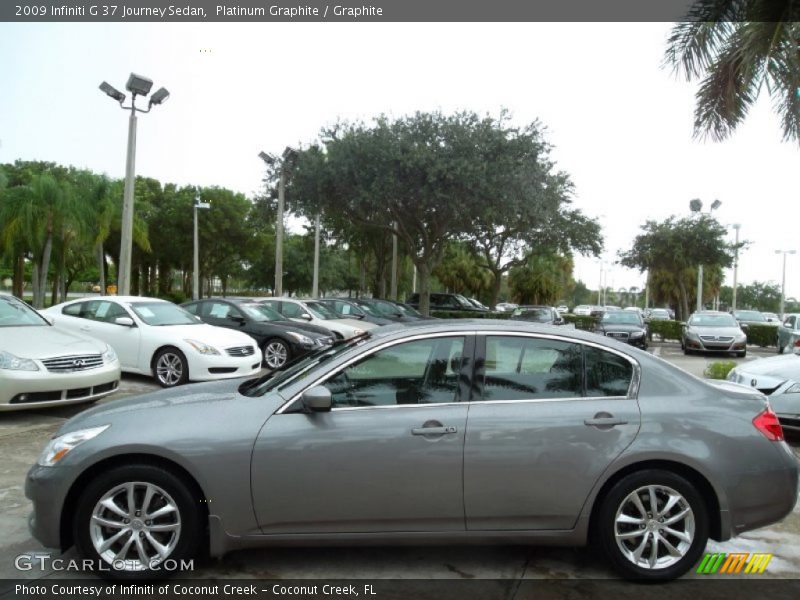 Platinum Graphite / Graphite 2009 Infiniti G 37 Journey Sedan