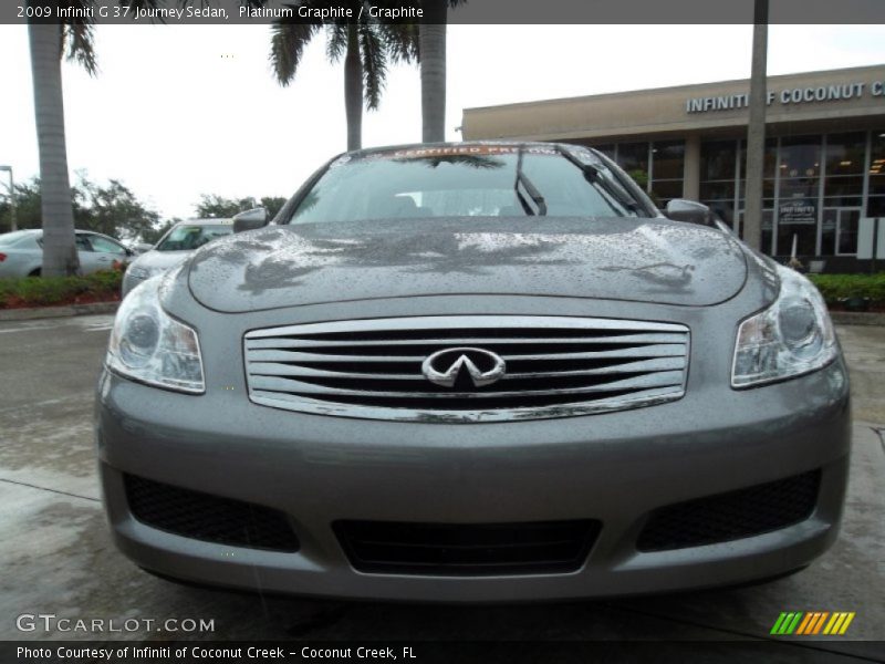 Platinum Graphite / Graphite 2009 Infiniti G 37 Journey Sedan