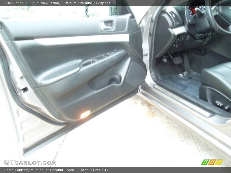 Platinum Graphite / Graphite 2009 Infiniti G 37 Journey Sedan