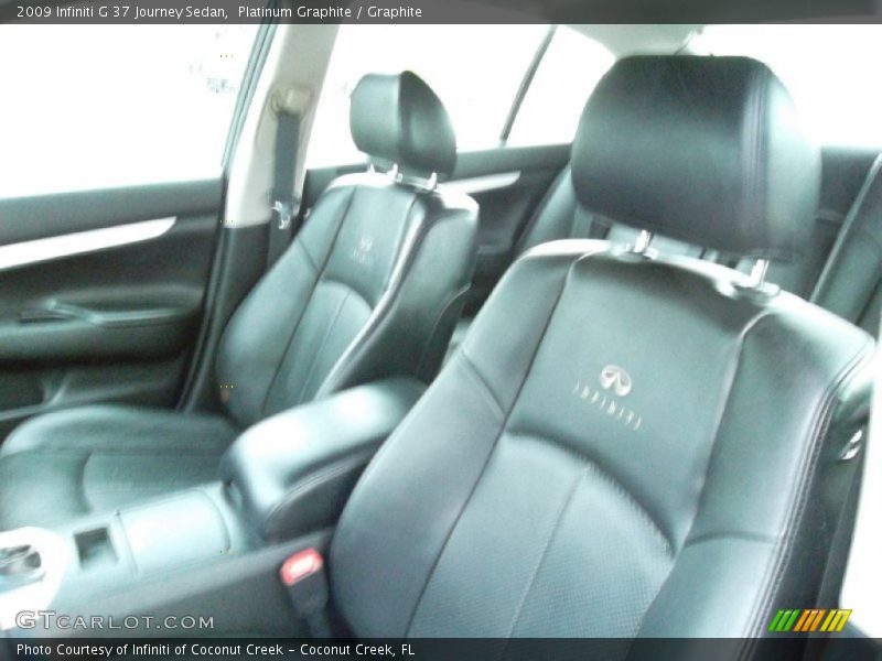 Platinum Graphite / Graphite 2009 Infiniti G 37 Journey Sedan