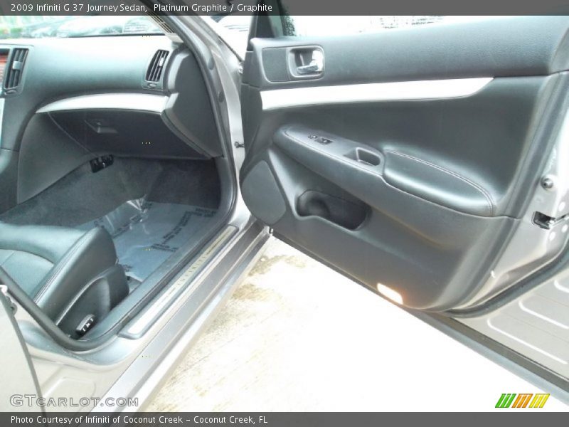 Platinum Graphite / Graphite 2009 Infiniti G 37 Journey Sedan