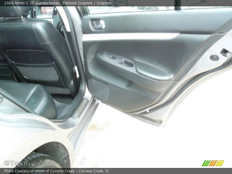 Platinum Graphite / Graphite 2009 Infiniti G 37 Journey Sedan