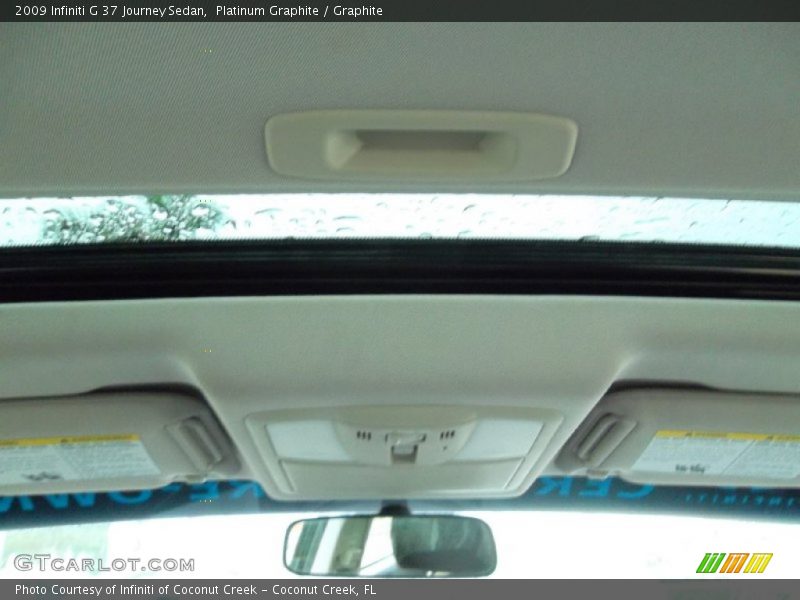 Platinum Graphite / Graphite 2009 Infiniti G 37 Journey Sedan