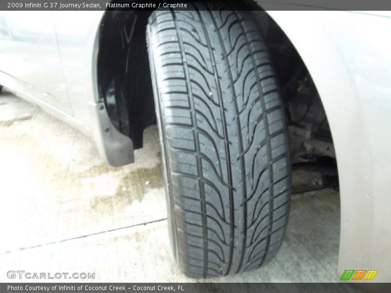 Platinum Graphite / Graphite 2009 Infiniti G 37 Journey Sedan