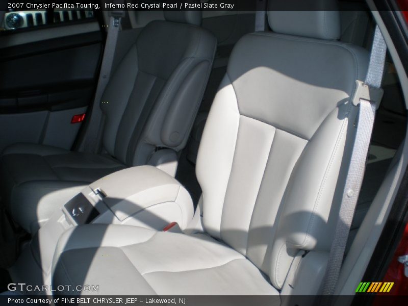 Inferno Red Crystal Pearl / Pastel Slate Gray 2007 Chrysler Pacifica Touring