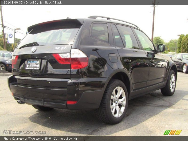 Jet Black / Black 2010 BMW X3 xDrive30i