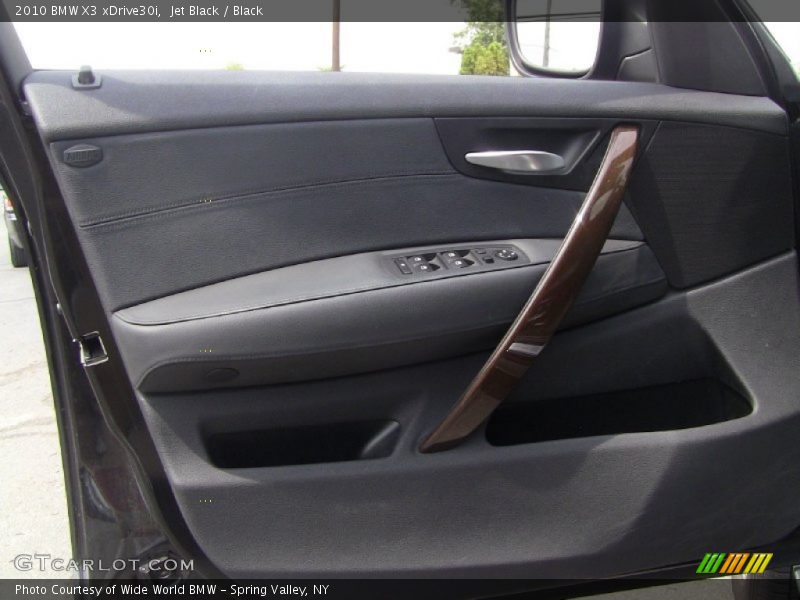 Jet Black / Black 2010 BMW X3 xDrive30i