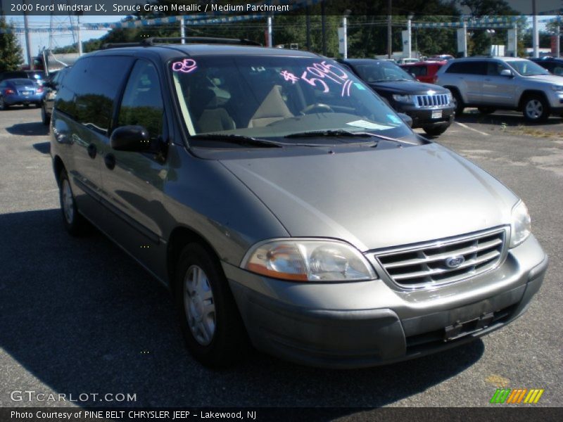 Spruce Green Metallic / Medium Parchment 2000 Ford Windstar LX