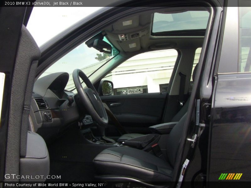 Jet Black / Black 2010 BMW X3 xDrive30i