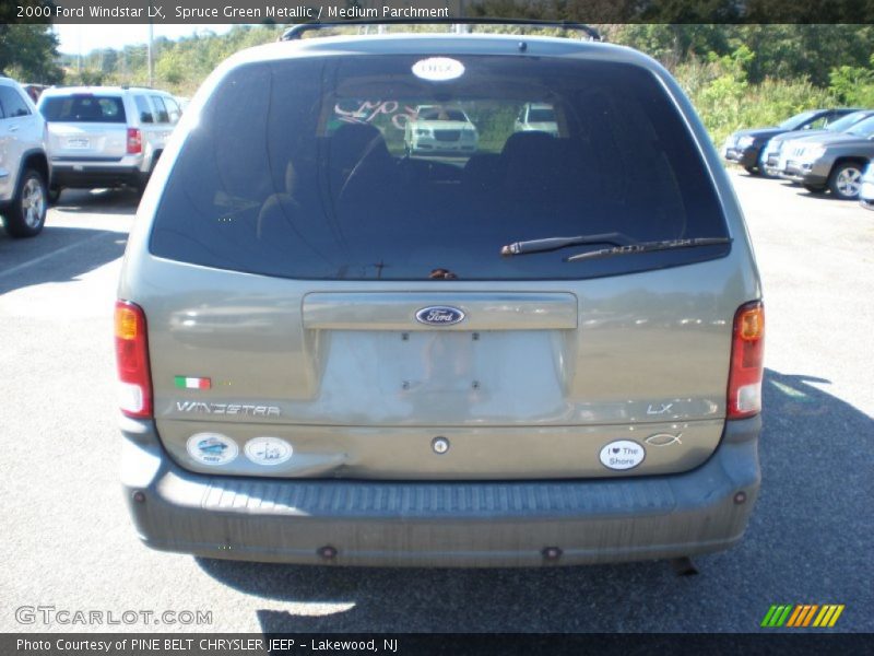 Spruce Green Metallic / Medium Parchment 2000 Ford Windstar LX