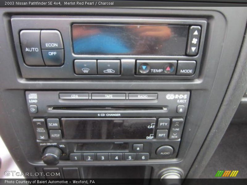 Merlot Red Pearl / Charcoal 2003 Nissan Pathfinder SE 4x4