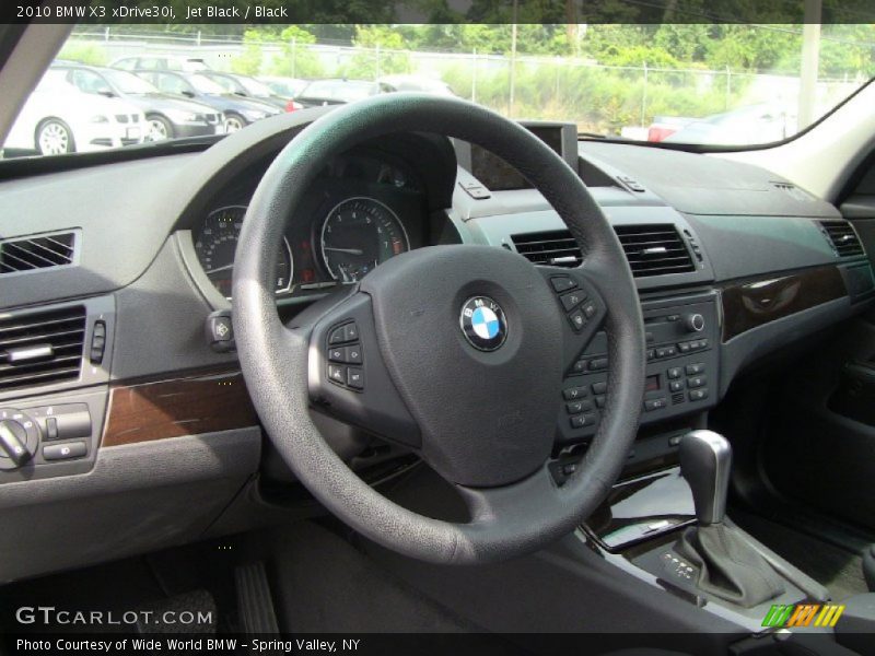 Jet Black / Black 2010 BMW X3 xDrive30i