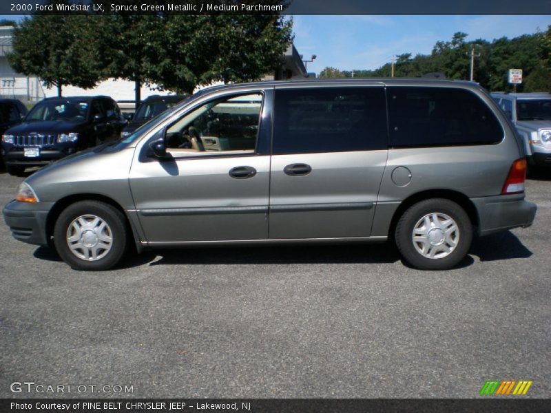 Spruce Green Metallic / Medium Parchment 2000 Ford Windstar LX