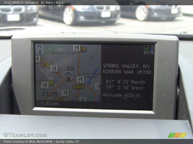 Jet Black / Black 2010 BMW X3 xDrive30i