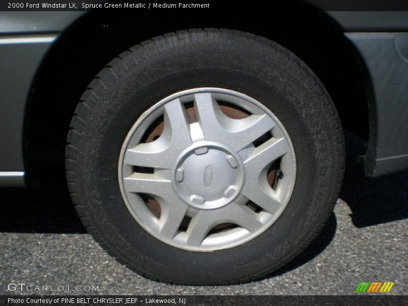 Spruce Green Metallic / Medium Parchment 2000 Ford Windstar LX