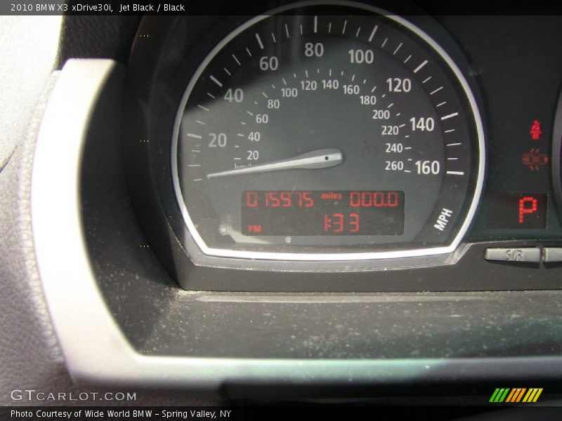 Jet Black / Black 2010 BMW X3 xDrive30i