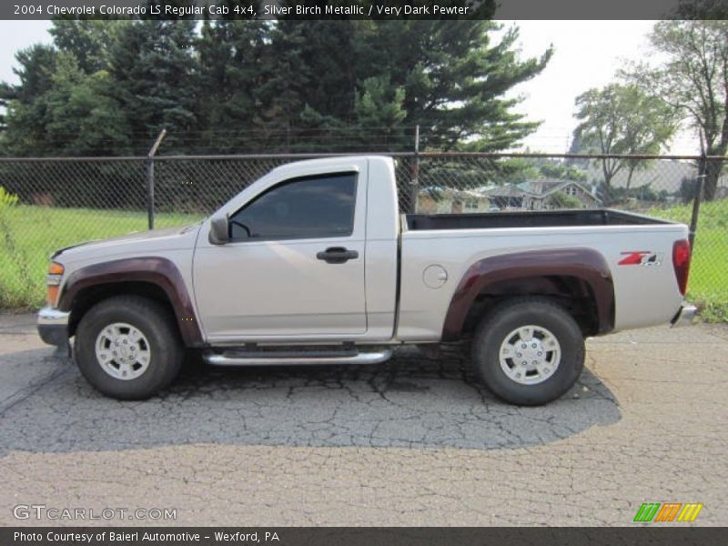  2004 Colorado LS Regular Cab 4x4 Silver Birch Metallic