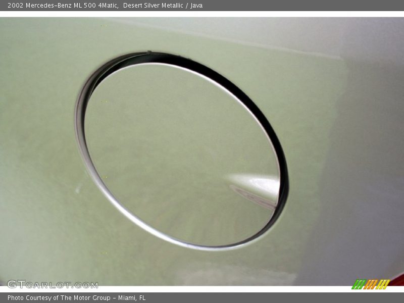 Desert Silver Metallic / Java 2002 Mercedes-Benz ML 500 4Matic