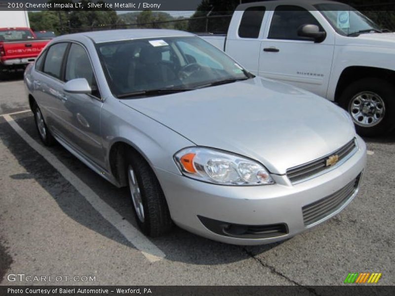 Silver Ice Metallic / Ebony 2010 Chevrolet Impala LT