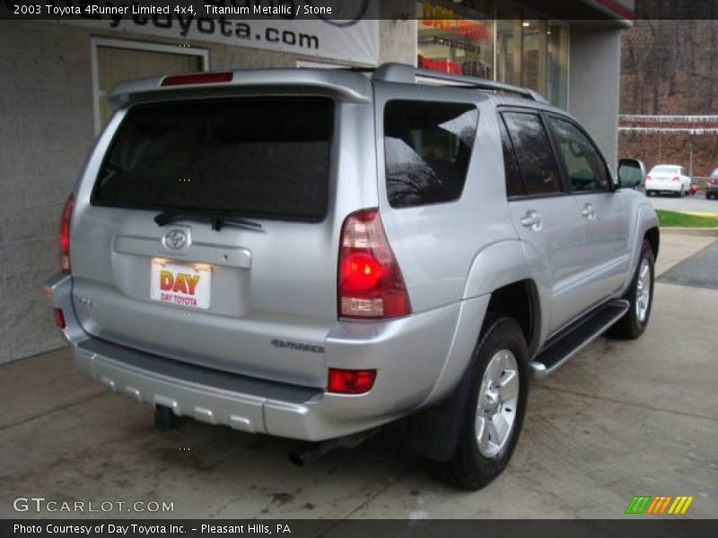 Titanium Metallic / Stone 2003 Toyota 4Runner Limited 4x4