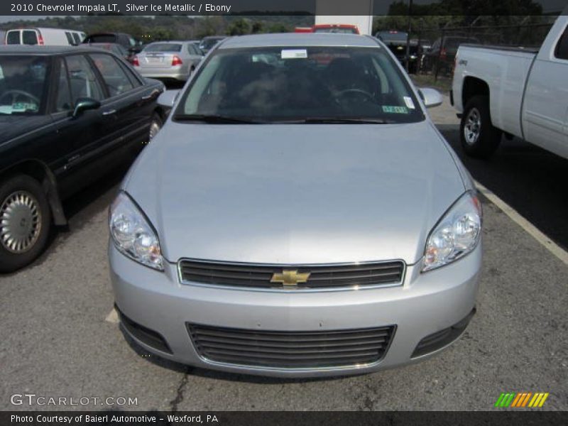 Silver Ice Metallic / Ebony 2010 Chevrolet Impala LT