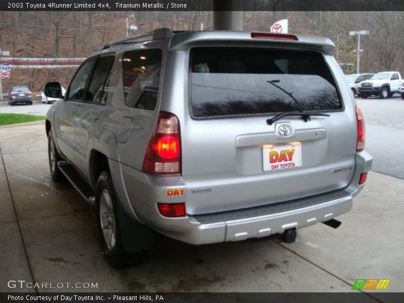 Titanium Metallic / Stone 2003 Toyota 4Runner Limited 4x4
