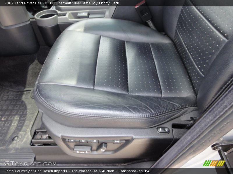 Zermatt Silver Metallic / Ebony Black 2007 Land Rover LR3 V8 HSE