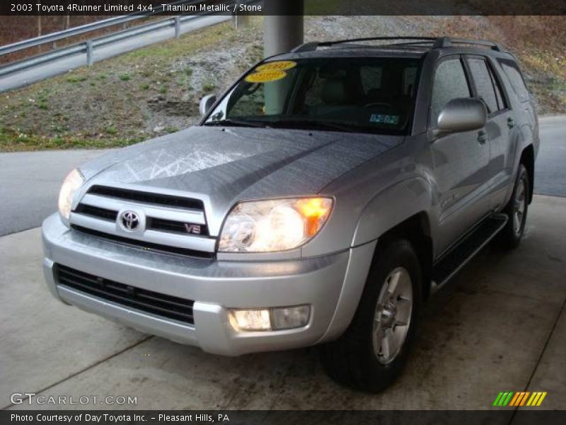Titanium Metallic / Stone 2003 Toyota 4Runner Limited 4x4