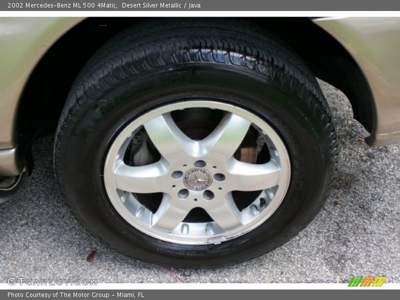  2002 ML 500 4Matic Wheel