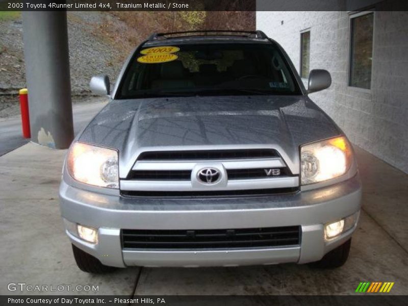 Titanium Metallic / Stone 2003 Toyota 4Runner Limited 4x4