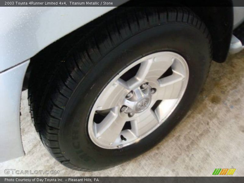 Titanium Metallic / Stone 2003 Toyota 4Runner Limited 4x4