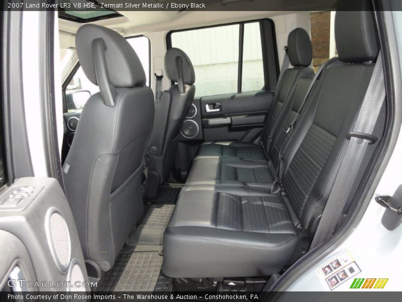 Zermatt Silver Metallic / Ebony Black 2007 Land Rover LR3 V8 HSE