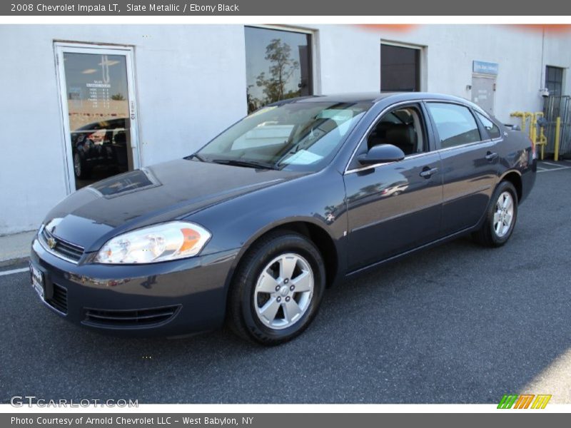 Slate Metallic / Ebony Black 2008 Chevrolet Impala LT