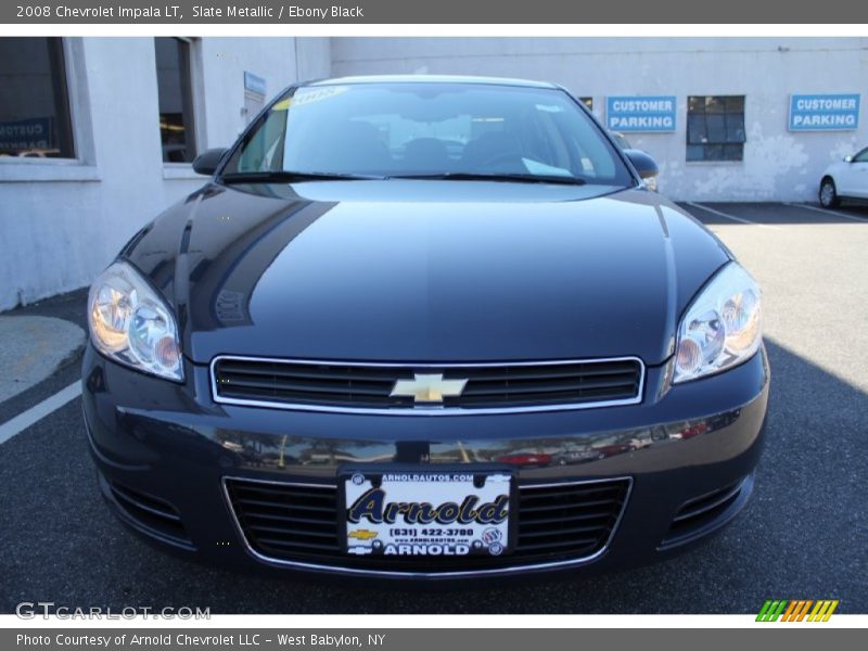 Slate Metallic / Ebony Black 2008 Chevrolet Impala LT