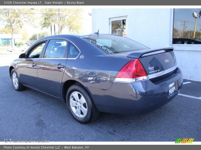 Slate Metallic / Ebony Black 2008 Chevrolet Impala LT