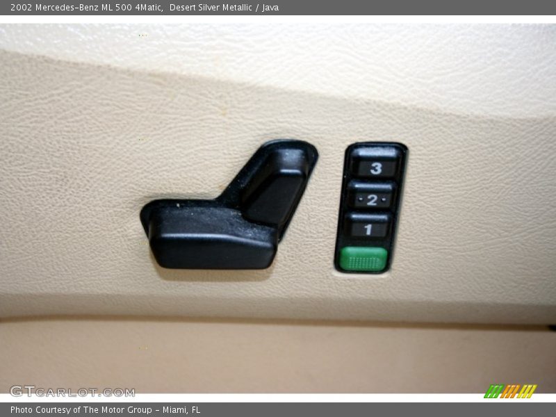 Desert Silver Metallic / Java 2002 Mercedes-Benz ML 500 4Matic