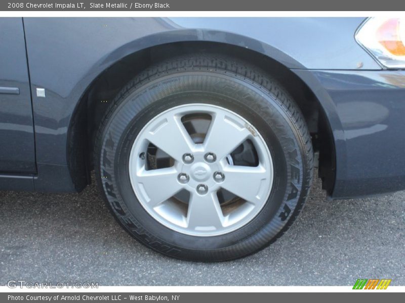Slate Metallic / Ebony Black 2008 Chevrolet Impala LT