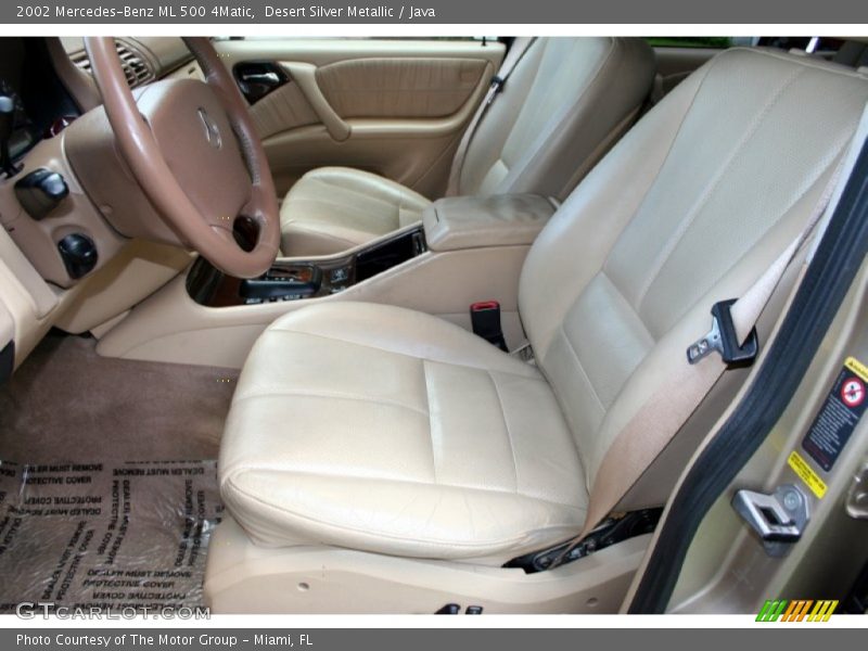  2002 ML 500 4Matic Java Interior