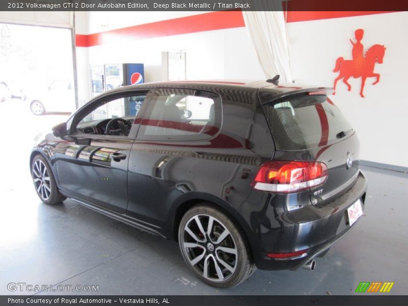 Deep Black Metallic / Titan Black 2012 Volkswagen GTI 2 Door Autobahn Edition