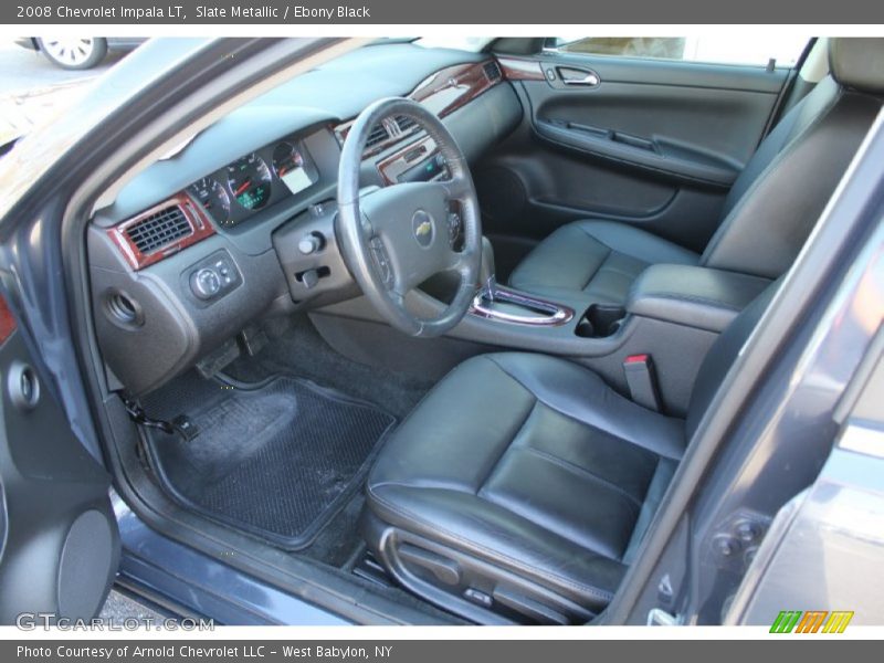 Slate Metallic / Ebony Black 2008 Chevrolet Impala LT