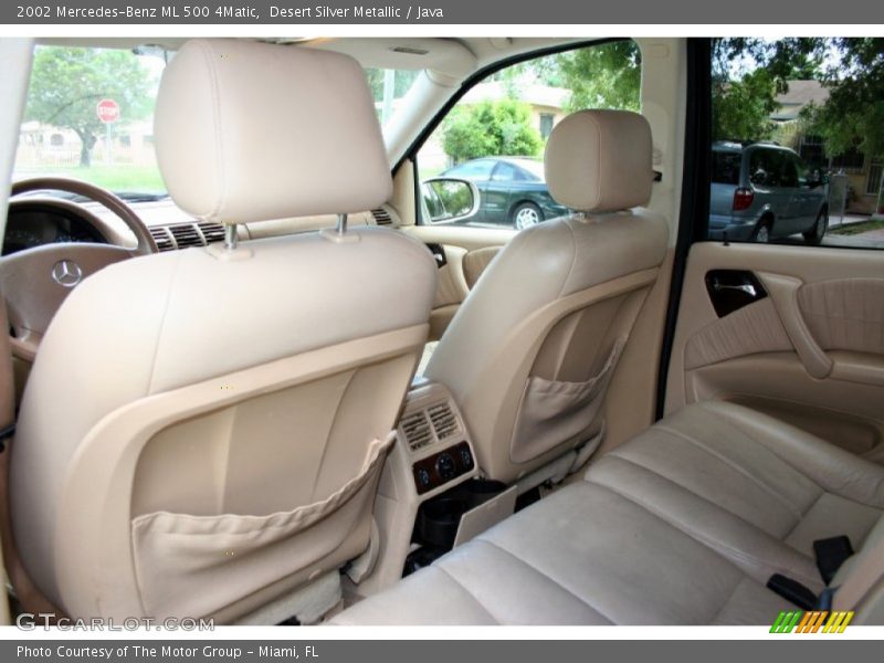  2002 ML 500 4Matic Java Interior