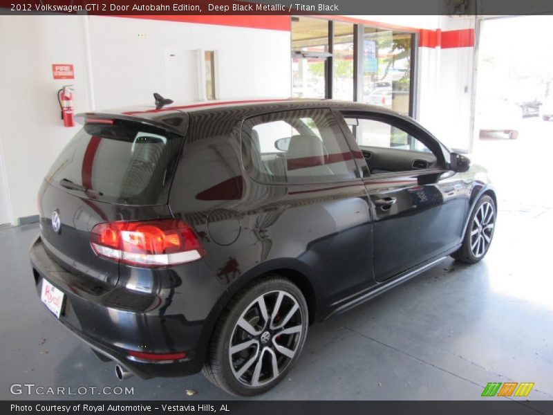 Deep Black Metallic / Titan Black 2012 Volkswagen GTI 2 Door Autobahn Edition