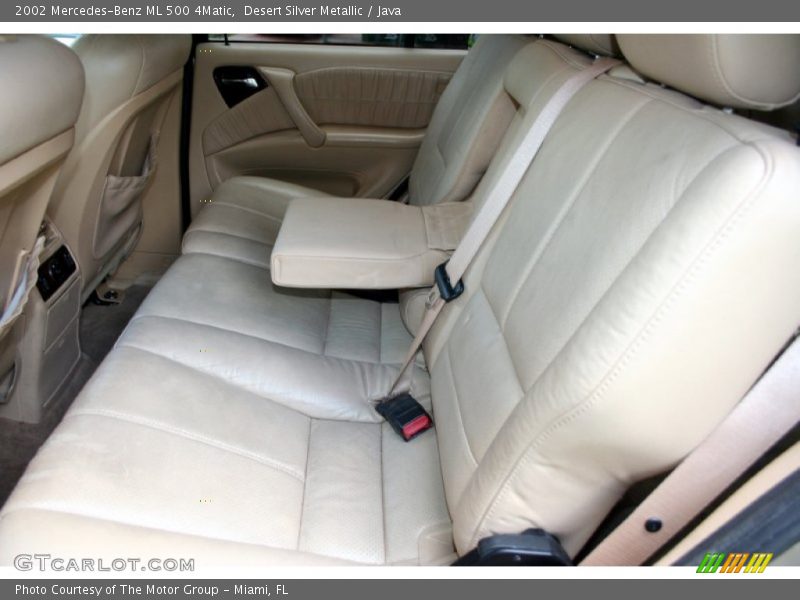 Desert Silver Metallic / Java 2002 Mercedes-Benz ML 500 4Matic