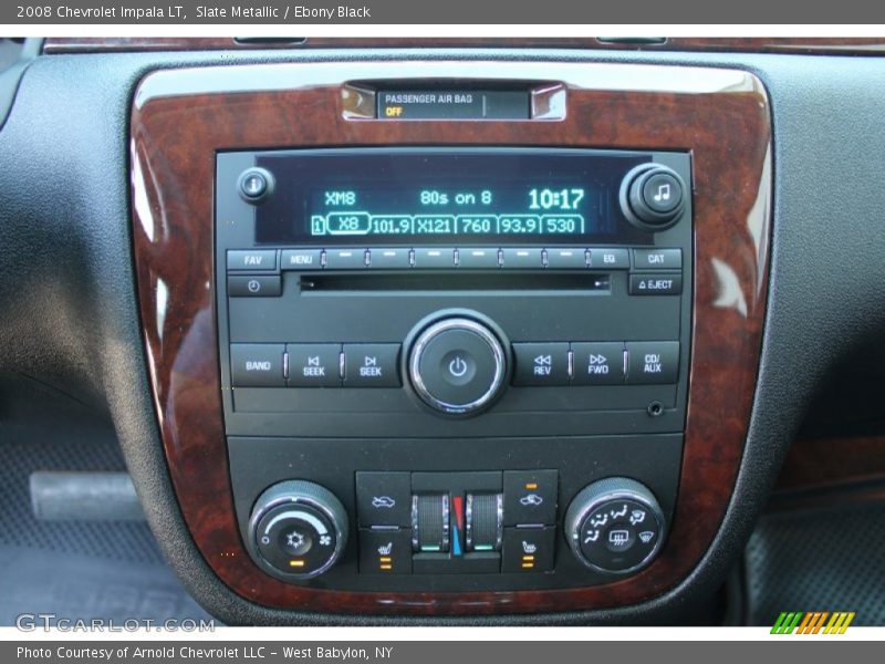 Slate Metallic / Ebony Black 2008 Chevrolet Impala LT
