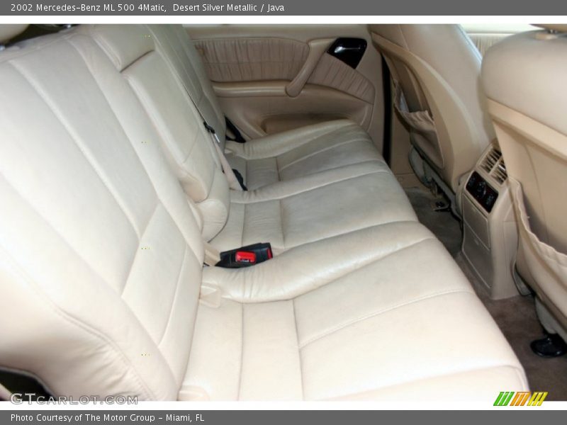  2002 ML 500 4Matic Java Interior