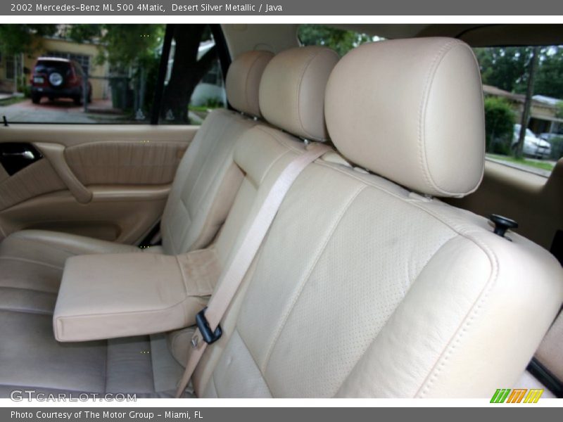 Desert Silver Metallic / Java 2002 Mercedes-Benz ML 500 4Matic