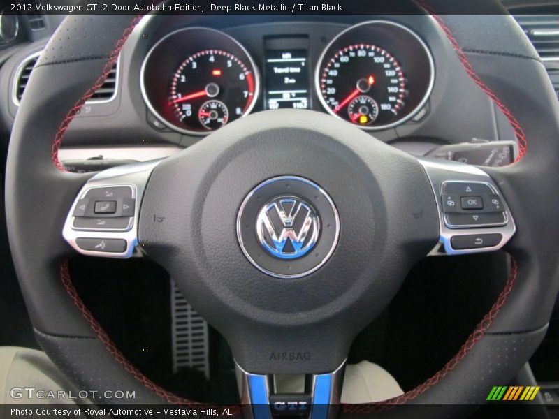  2012 GTI 2 Door Autobahn Edition Steering Wheel