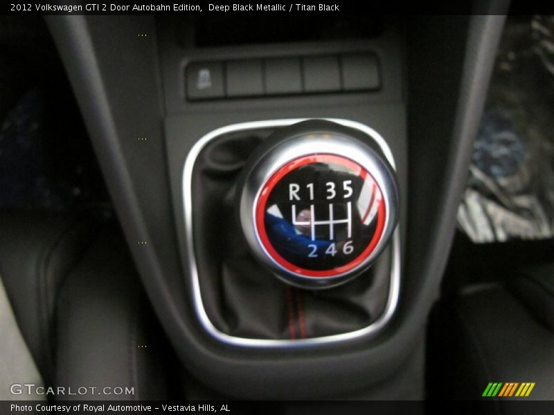  2012 GTI 2 Door Autobahn Edition 6 Speed Manual Shifter