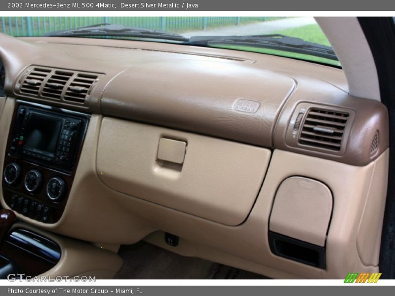 Desert Silver Metallic / Java 2002 Mercedes-Benz ML 500 4Matic